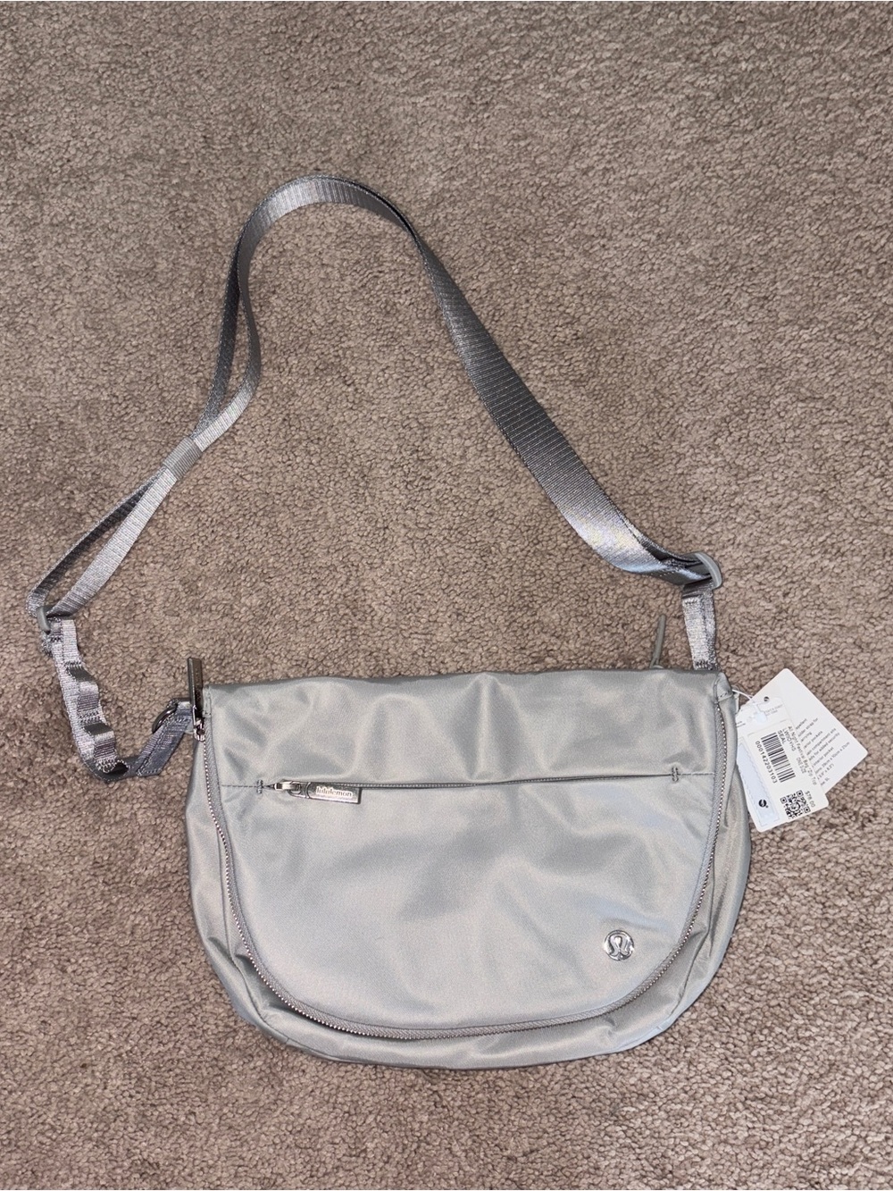 NWT Lululemon athletica All Night Festival Bag 5L Light Blue Crossbody Bag